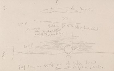 The Channel Sketchbook by Joseph Mallord William Turner